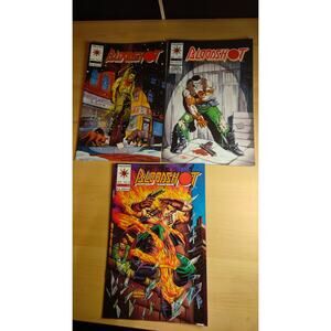 Valiant Bloodshot #8 #14 #15 Kevin VanHook Set Comic 90's Collector s